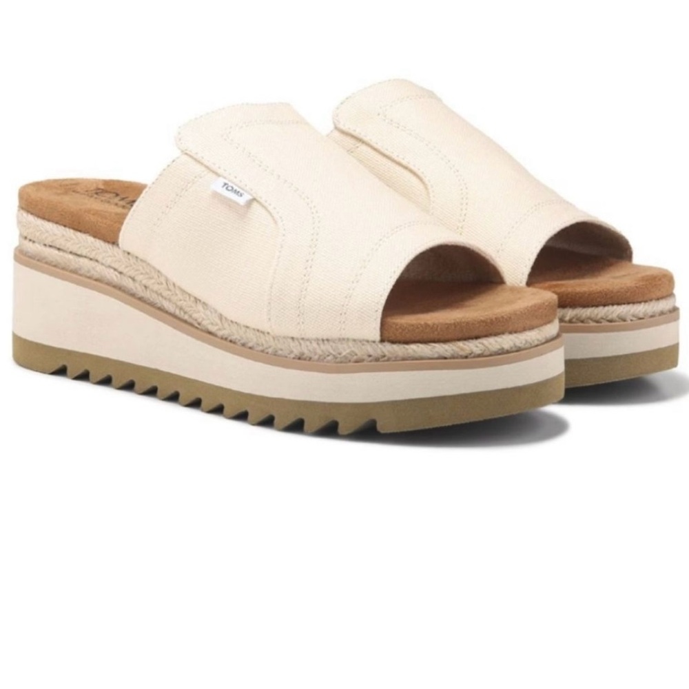 TOMS Adria Wedge Sandals size 8